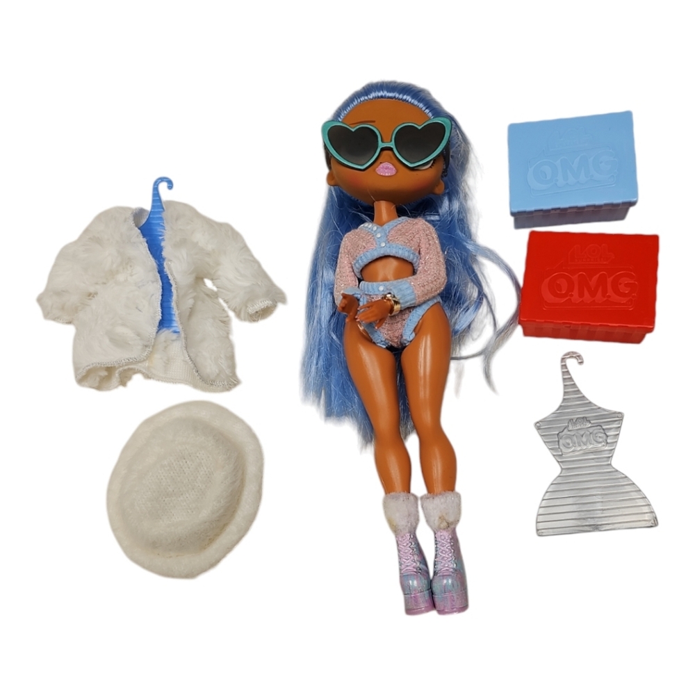 L.O.L. Surprise! OMG Doll with Blue Hair and Accessories